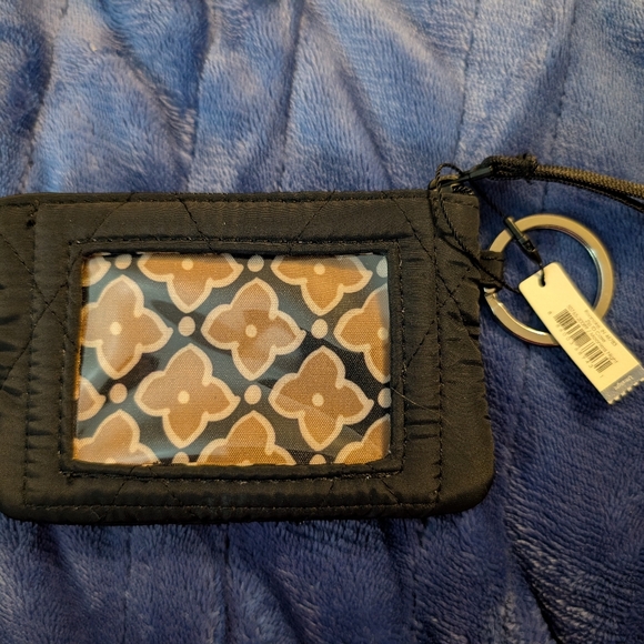 Vera Bradley ID Case with Keyring ~ Moonless Nights ~ NEW - Picture 1 of 3